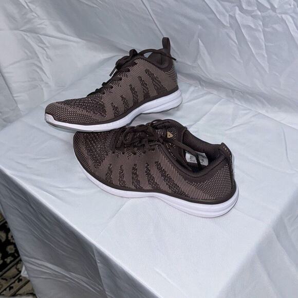 APL Dark Brown TechLoom Pro Sneakers | Sz 8.5 - Picture 2 of 10